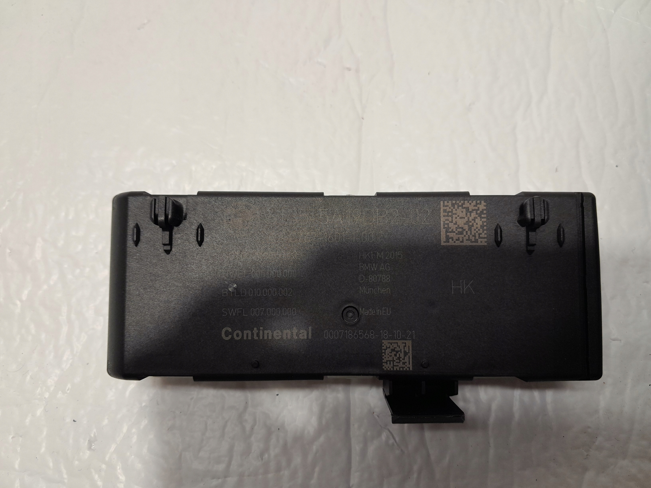 BMW X3 G01 LCI module control unit bonnet boot 5A19DB2
