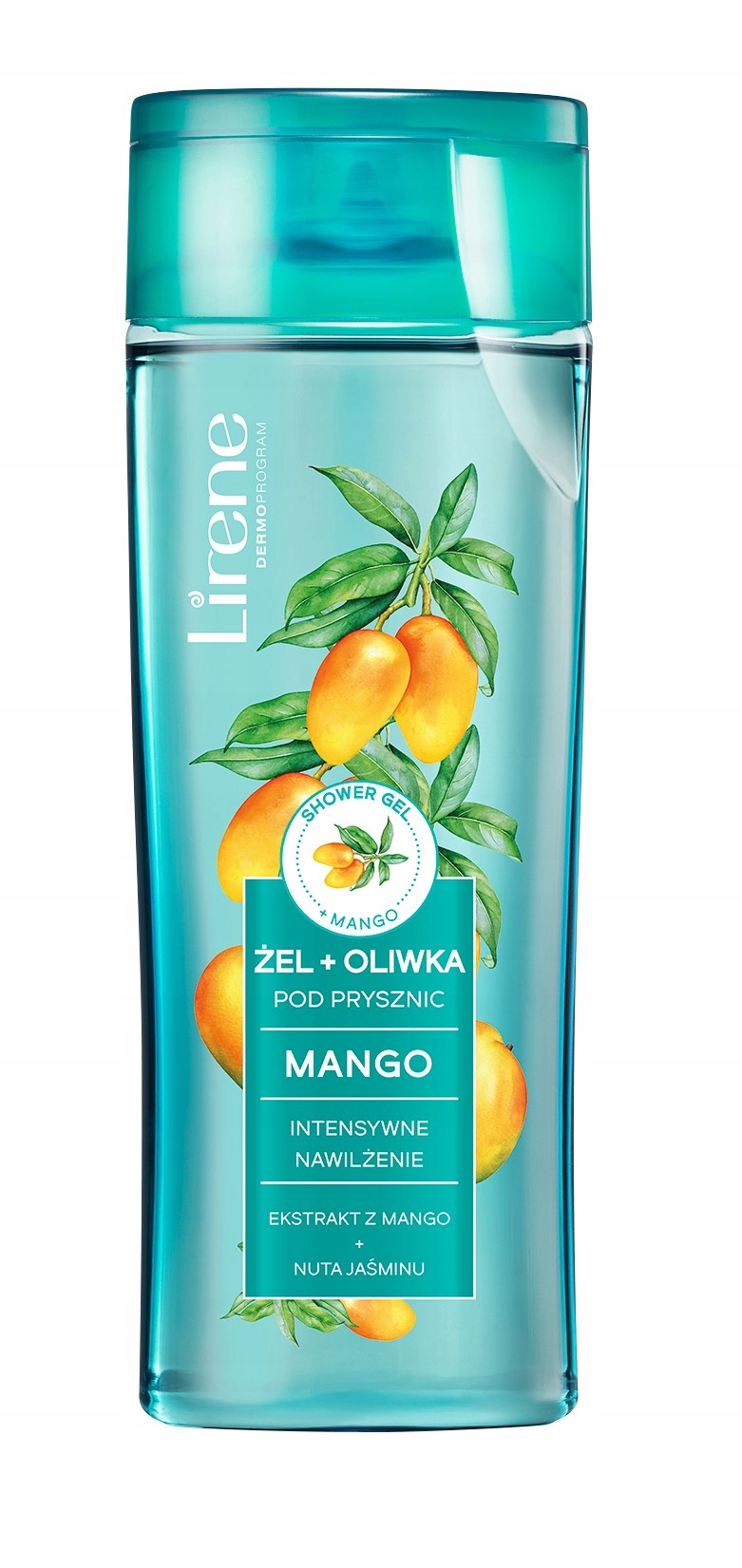 LIRENE ŻEL+OLIWKA POD PRYSZNIC MANGO 250 ML.