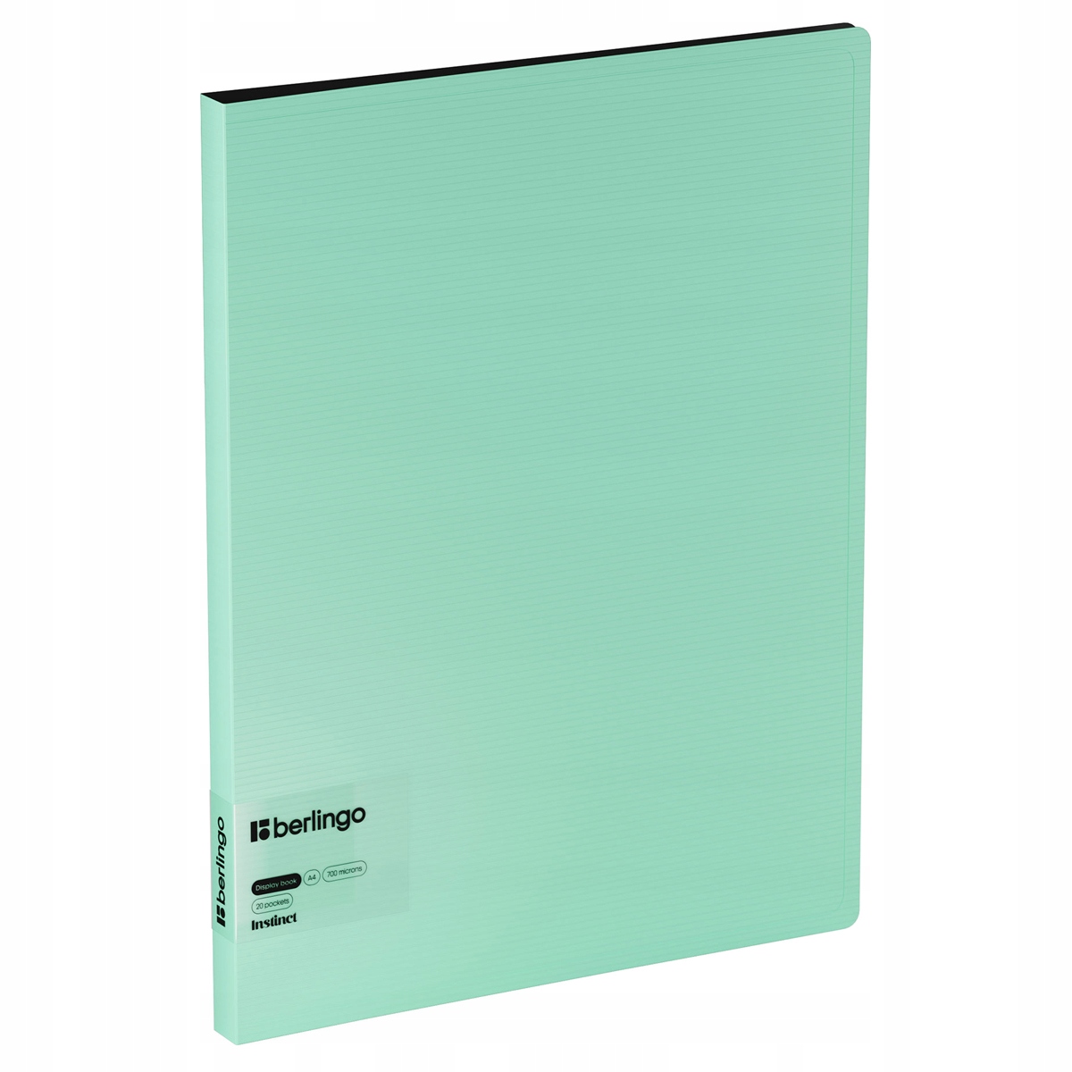 ALBUM OFERTOWY TECZKA 20 koszulek FORMAT A4 INSTINCT 17 mm MIĘTOWY BERLINGO