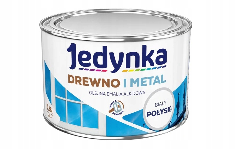 

Jedynka do Drewna i Metalu 0,36L Biały Połysk