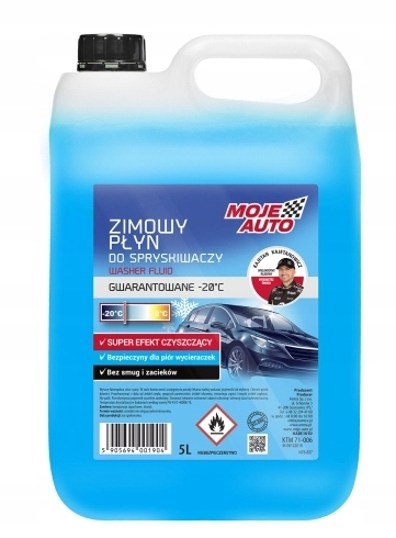 Płyn do spryskiwaczy Moje Auto zimowy -20°C 5L 71-006