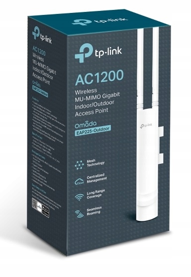 

Punkt dostępowy EAP225-Outdoor AC1200 TP-Link