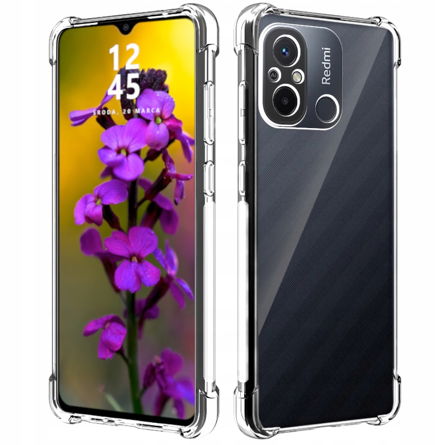 

Etui do Redmi 12C Pancerne Shockproof Szkło