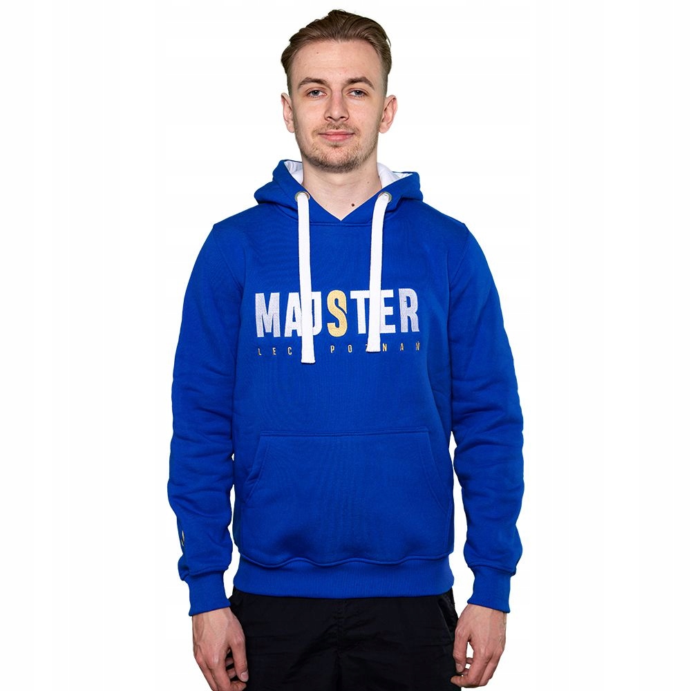Bluza Lech Poznań niebieski M r.