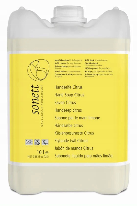 Sonett Tekuté mýdlo citrus Bio 10 l