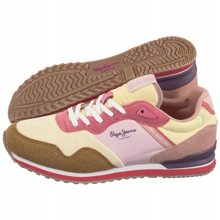 Dámské tenisky Pepe Jeans London Band G Honey Orange PGS40016