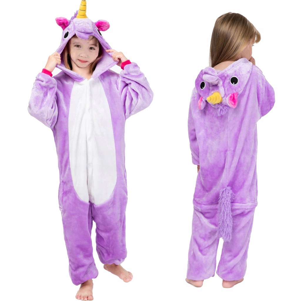 

Jednorożec Różowy Piżama, Kigurumi 125-135cm(P043)