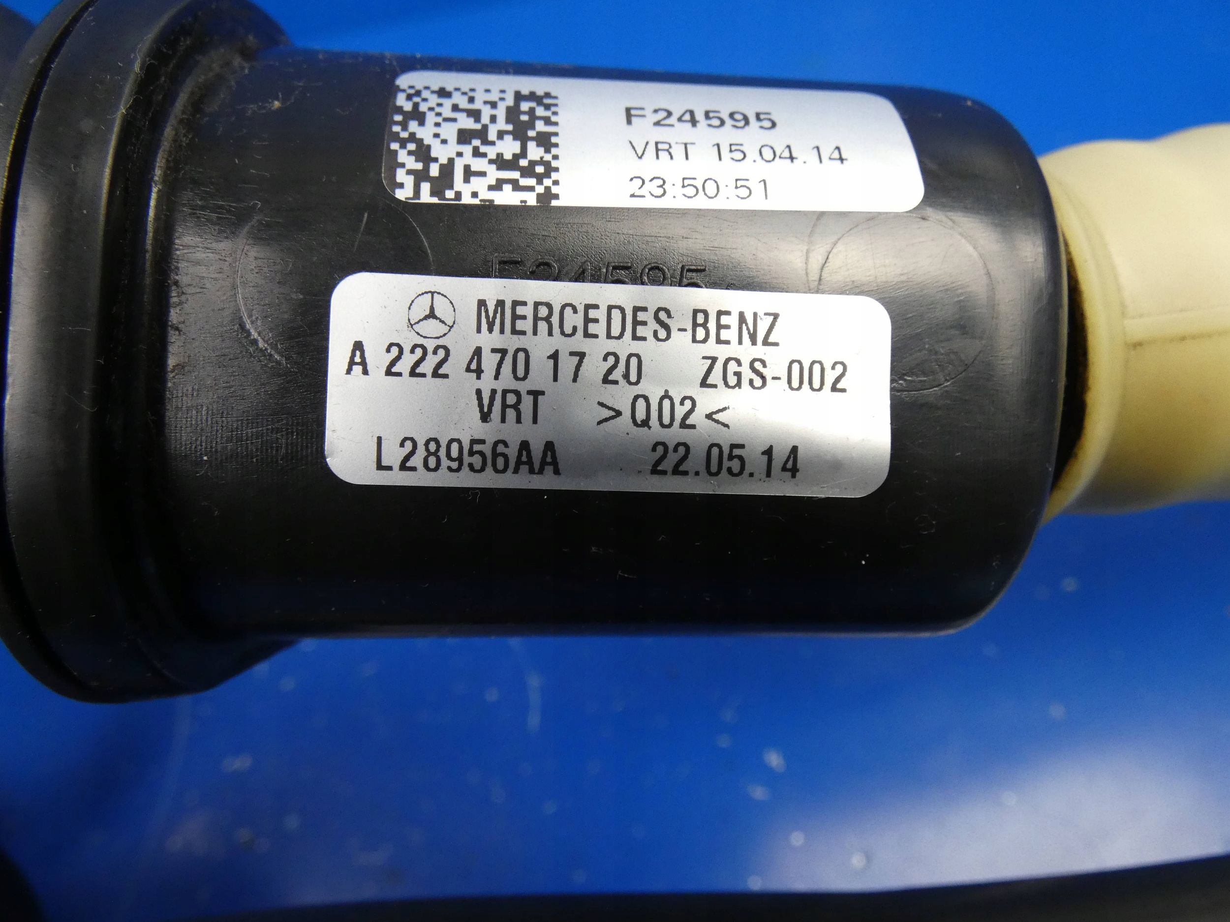MERCEDES S KLASA W222 S350 pipe WLEW ADBLUE