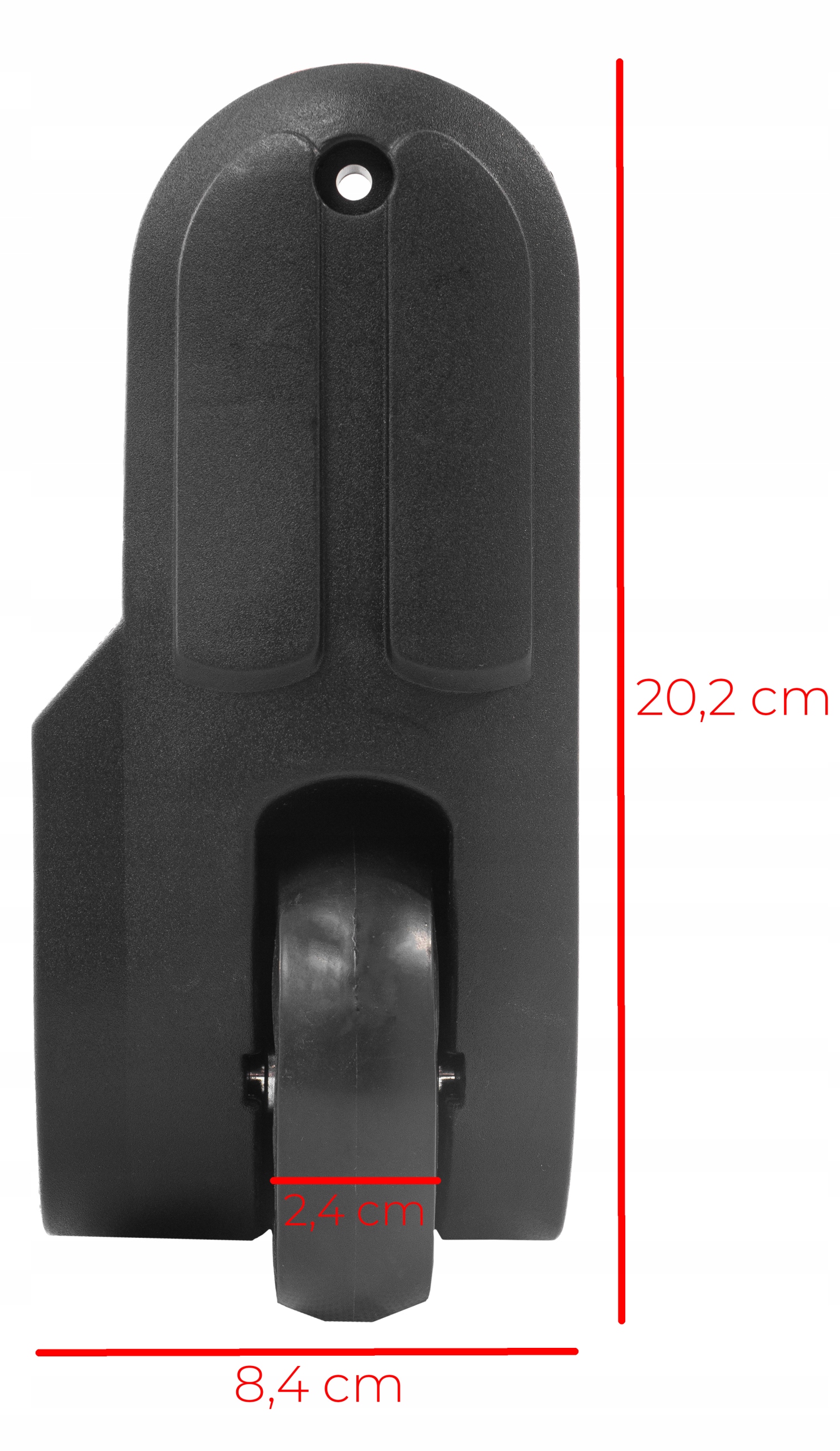 1003 KÓŁKO DO WALIZKI CZĘŚĆ KÓŁKA TORBA CZĘŚCI Kolor czarny