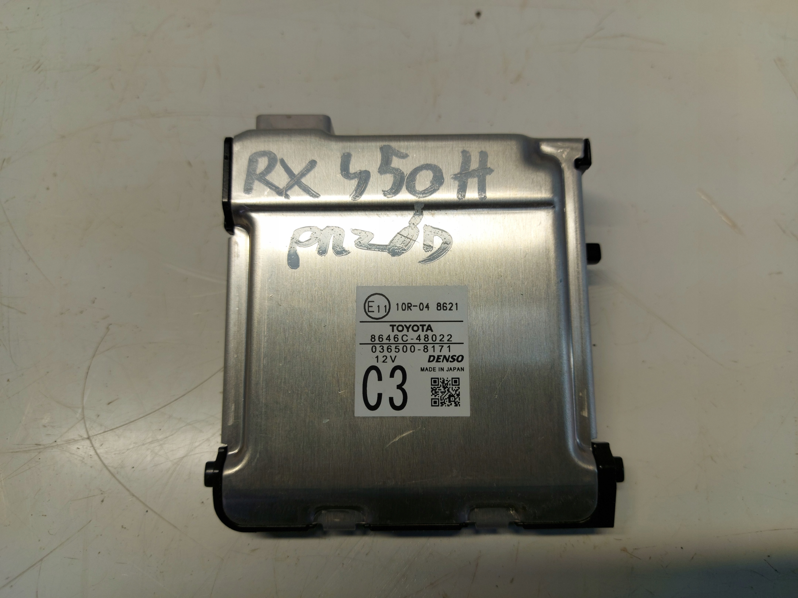 LEXUS RX450H IV KAMERA windows CZOLOWEJ 8646C-48022