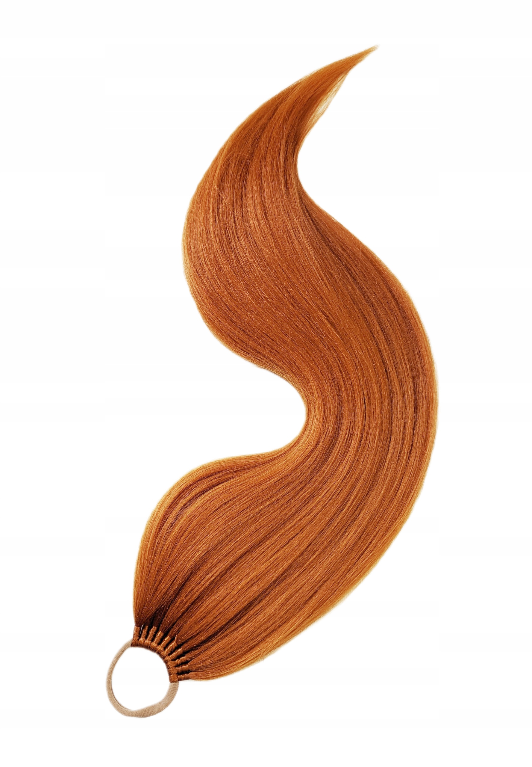 Připínací poník na gumičku, Kuc-Gumka, Příčesek, rudý, Jantarová Nimfa, 80 cm