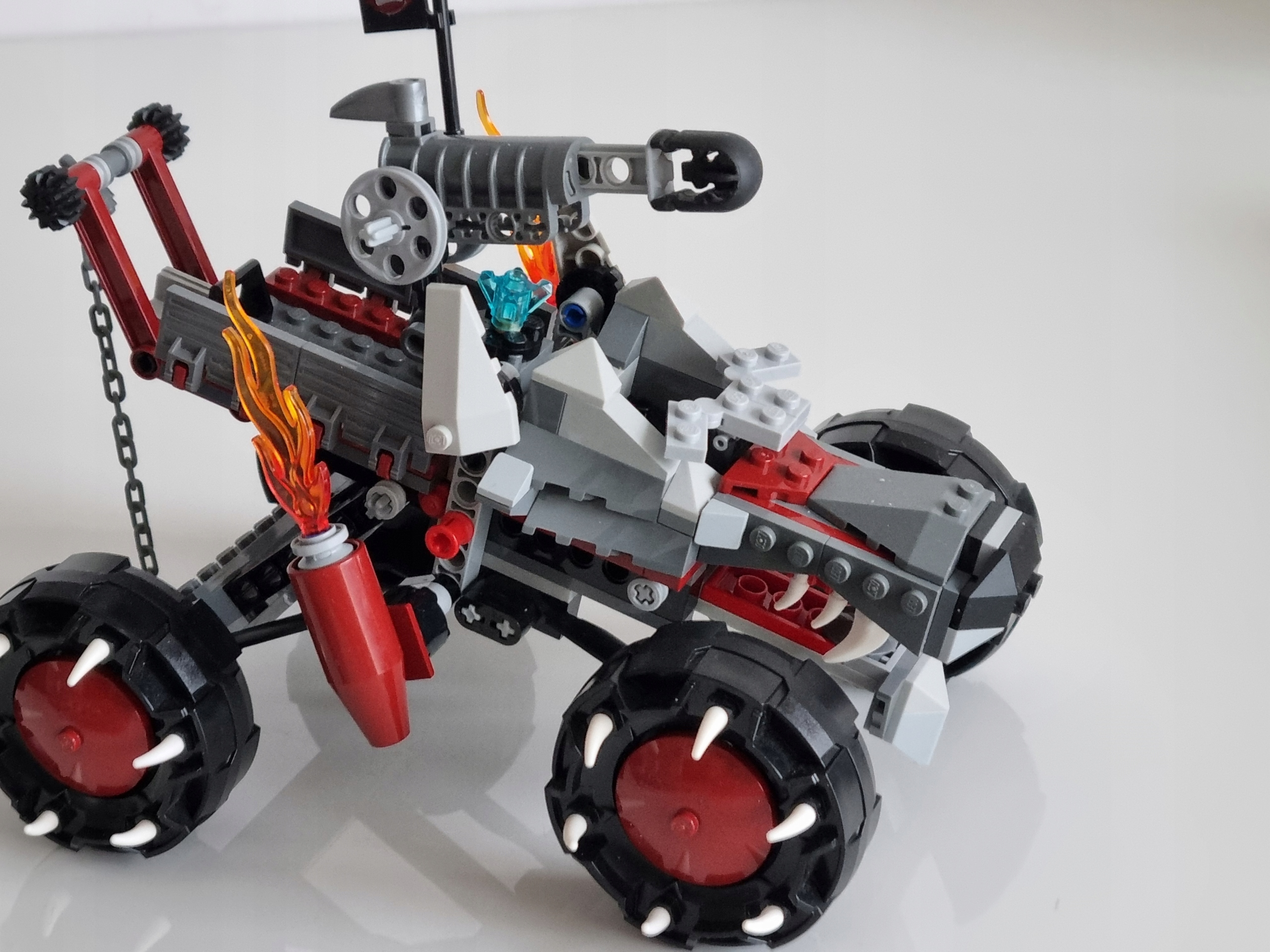 LEGO 70004 Chima WAK'Z PACK TRACKER - elementy zestawu Numer produktu 70004
