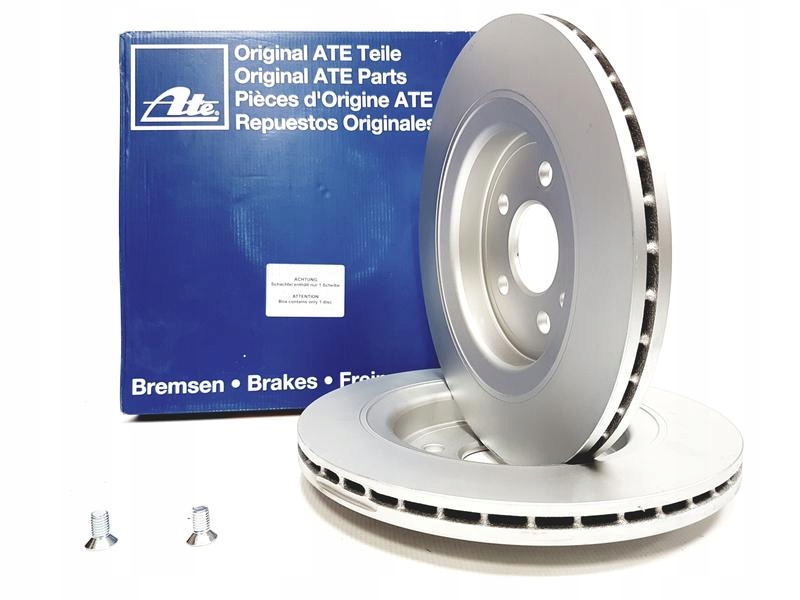 ATE TARCZE+KLOCKI TYŁ VOLVO S60 II S80 II V60 Strona zabudowy tył