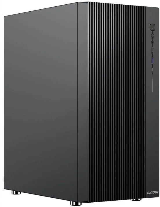 1stCOOL G4, obudowa ATX, USB 3.0, USB-C, 2x wentylator, czarna ML-GAMER4