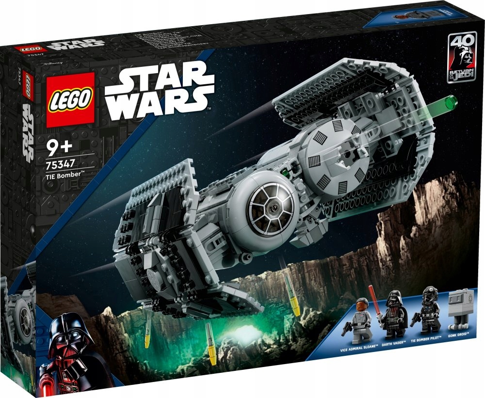 LEGO STAR WARS Bombowiec TIE 75347