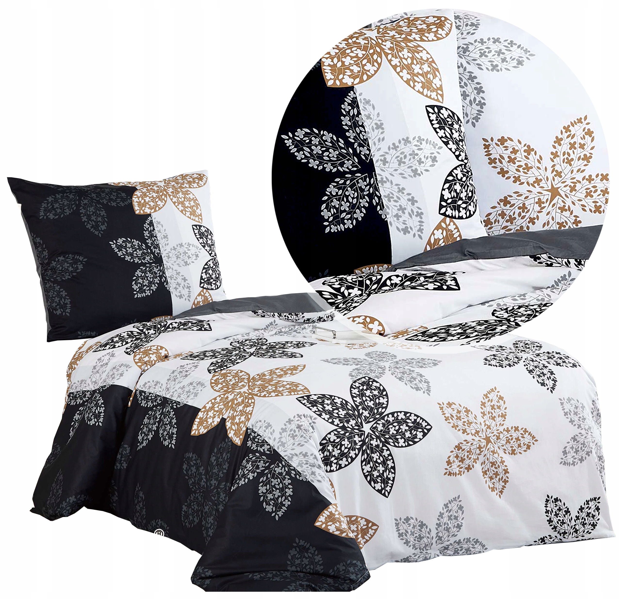 Pościel 140x200 Elway 100% Bawełna Komplet Pościeli Satynowej Nowe