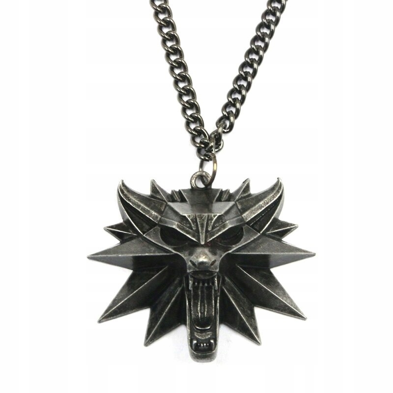 NASZYJNIK MEDALION WIEDZMIN 3 DZIKI GON WILK Tematyka, motyw Miecz świetlny