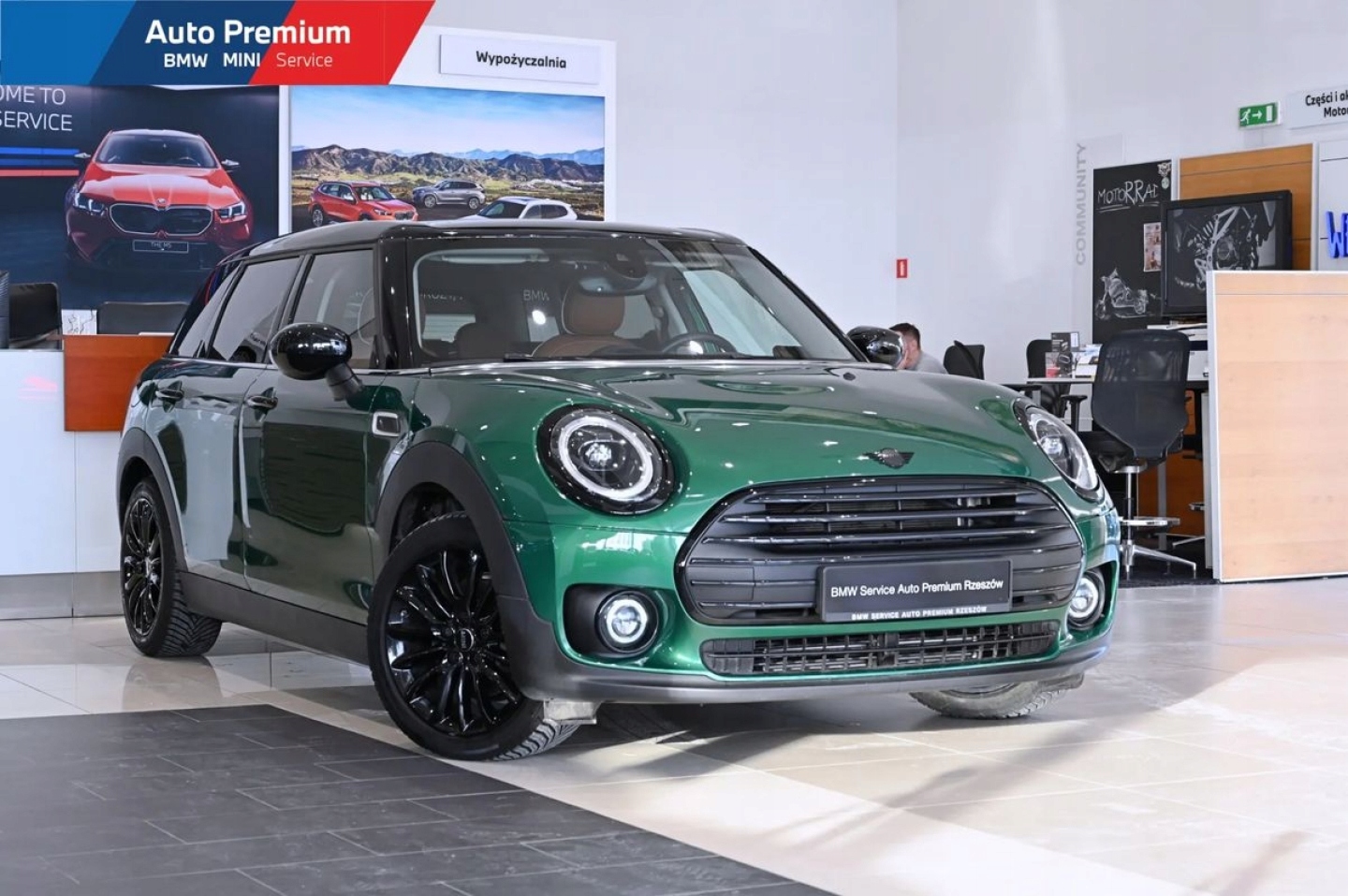 MINI Clubman Repair InclusiveReflektory LEDPrzyciemniane szybyFotel Sporto