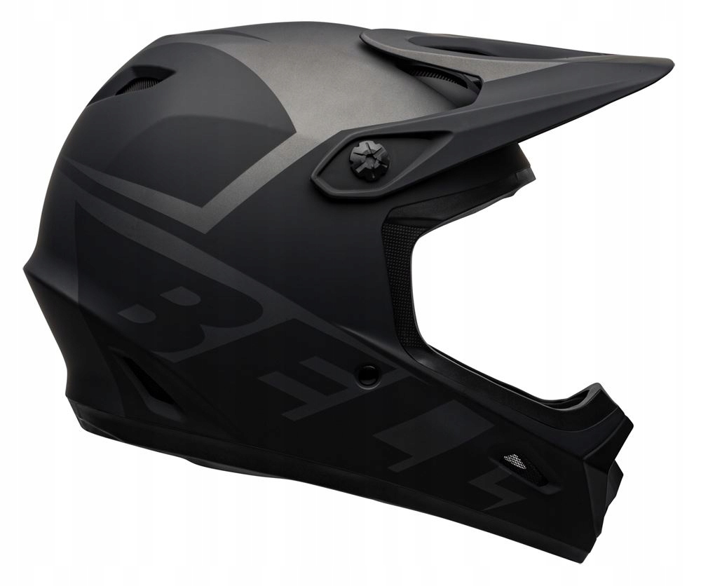 Cyklistická přilba Full Face Bell Transfer Matte Black S (53-55 cm)
