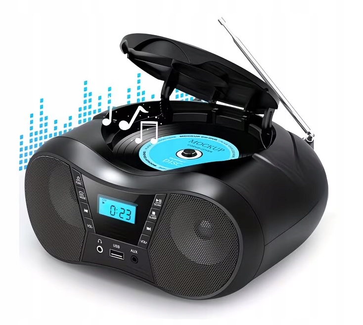 Bombox M-Amazup CD Usb Aux Bluetooth 5.3 Fm rádio s výstupom na slúchadlá