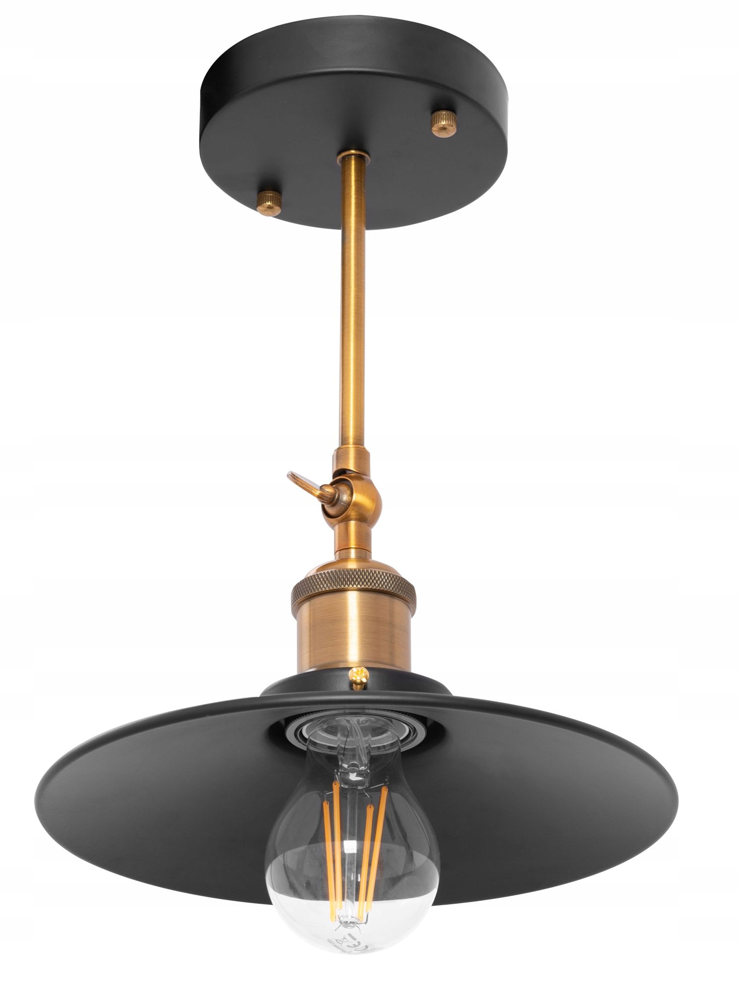 LAMPA ŚCIENNA KINKIET PORTO LOFT CZARNA SUFITOWA Marka TOOLIGHT