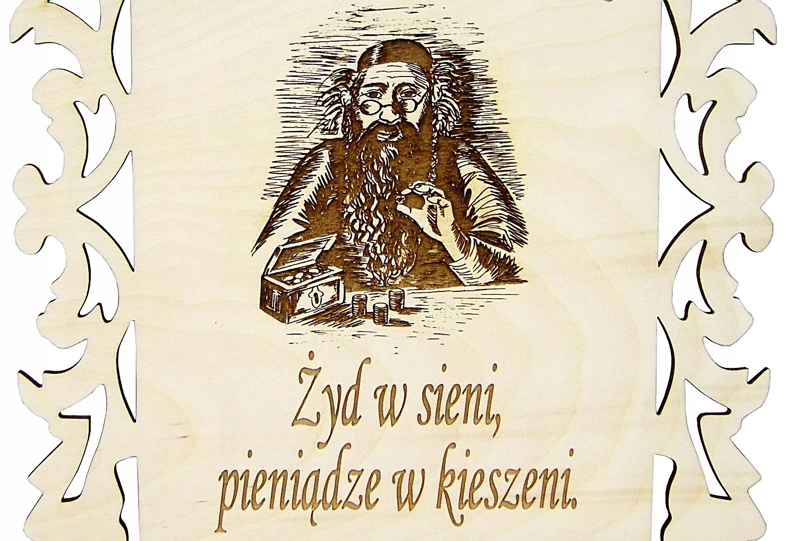 

Szczęśliwy Obrazek Obraz Żyda Do Powieszenia 27cm