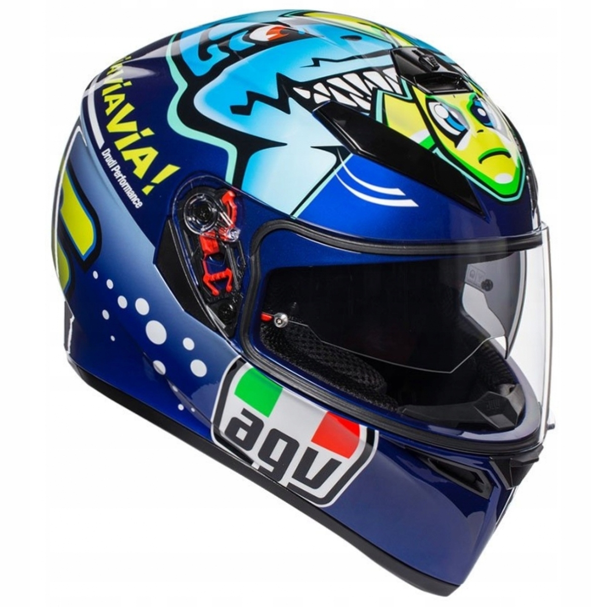 Agv K-3 Sv Misano Rossi 2015 Motocyklová prilba r.MS