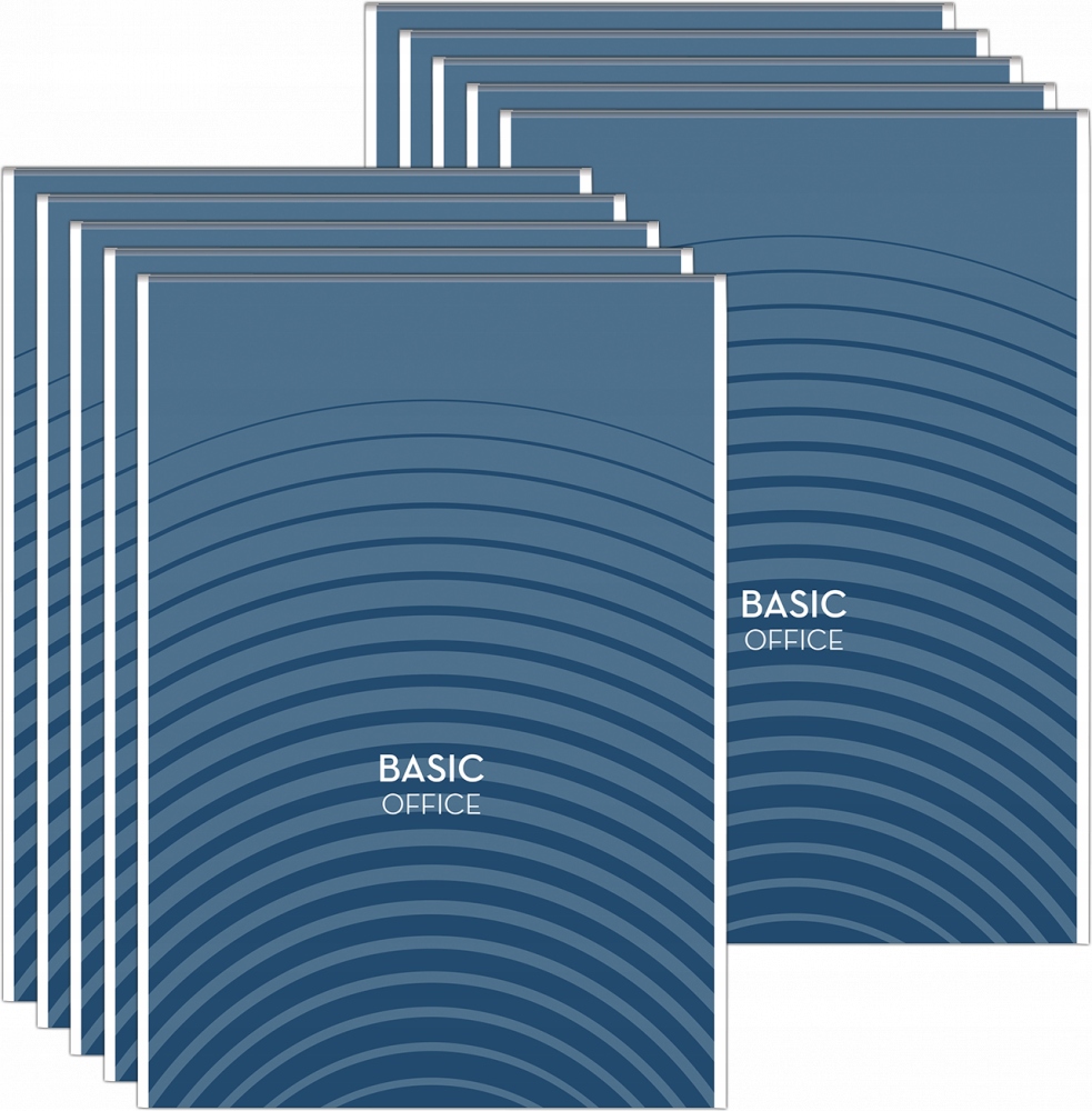 Blok biurowy w kratkę Interdruk Economy A5 50k x10