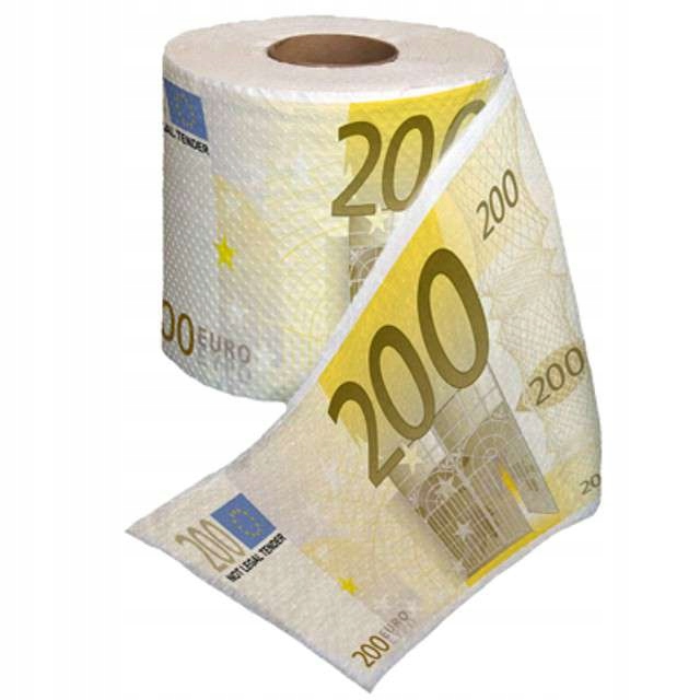 

Papier toaletowy 200 Euro XL urodzinowy 18