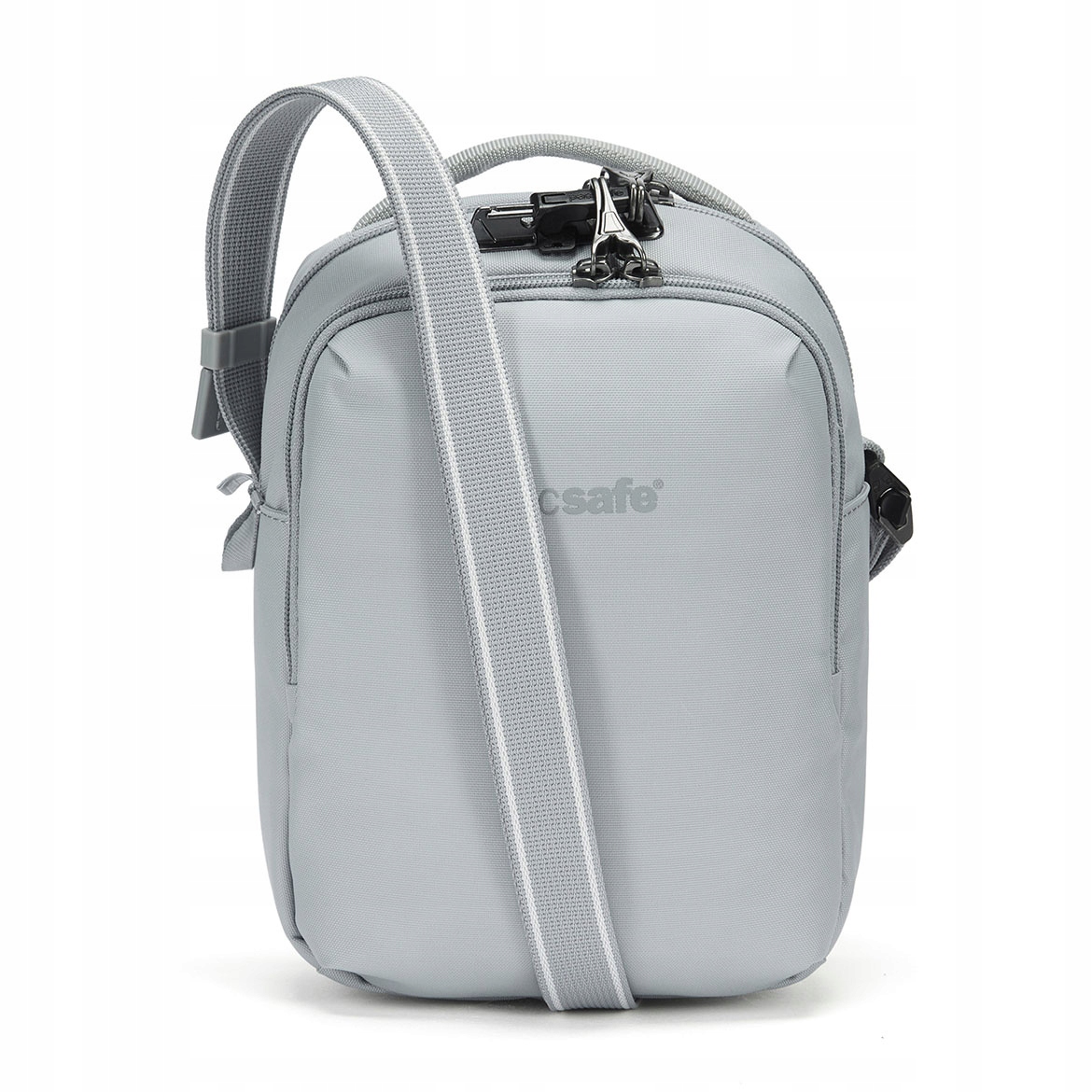 Městská protikrádežová taška Pacsafe V šedá