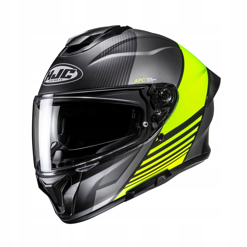 Motocyklová Prilba Hjc C71 Morix Black Yellow S