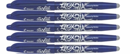 

Długopis Wymazywalny Pilot Frixion 0,7 Niebiesk x5