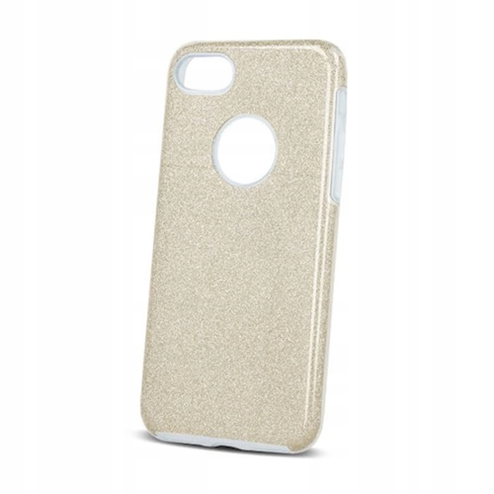 Nakładka Glitter 3w1 do iPhone X Xs złota Tfo