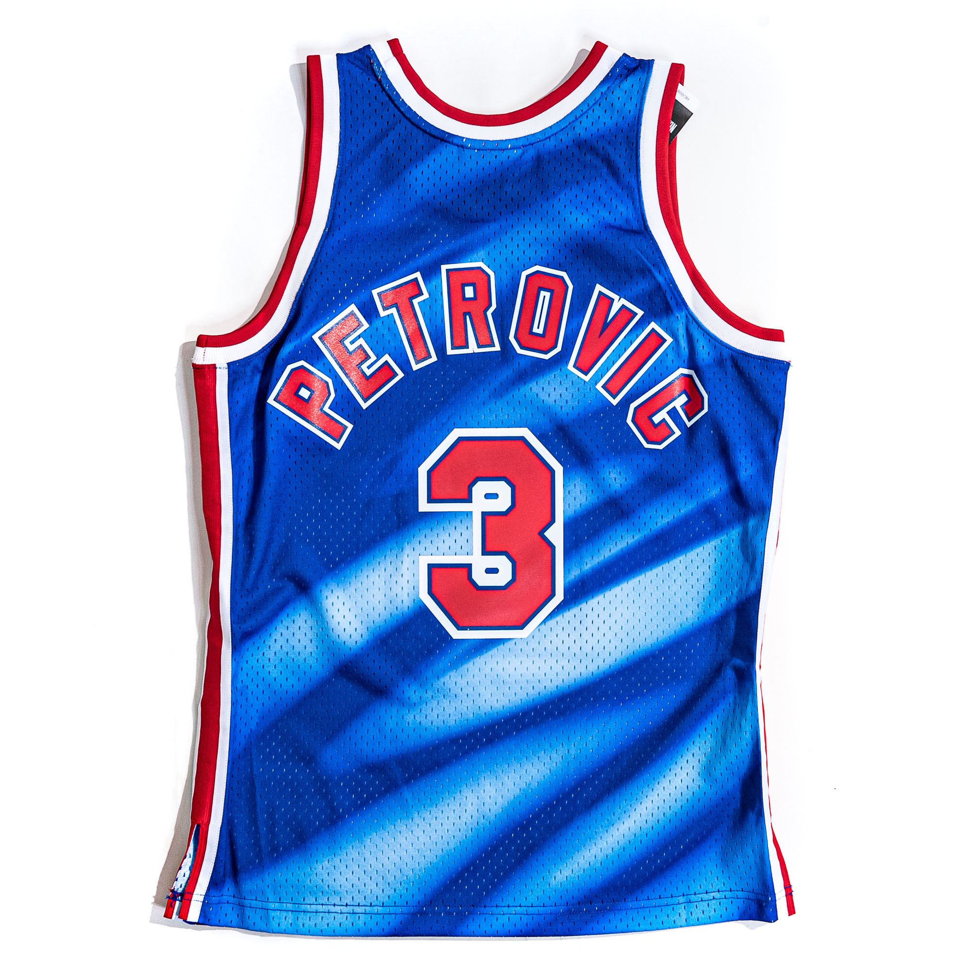 Koszulka Mitchell & Ness NEW JERSEY NETS - DRAZEN PETROVIC #03 - M Stan opakowania oryginalne