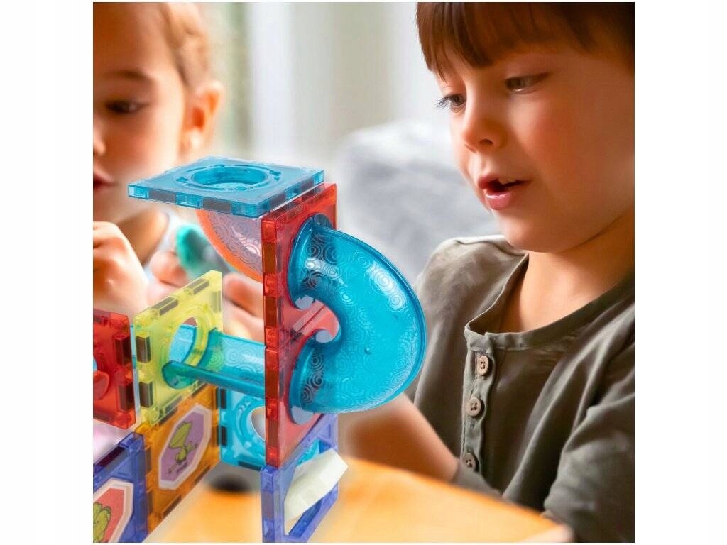 KLOCKI MAGNETYCZNE KONSTRUKCYJNE KULODROM TOR 148e Płeć chłopcy dziewczynki