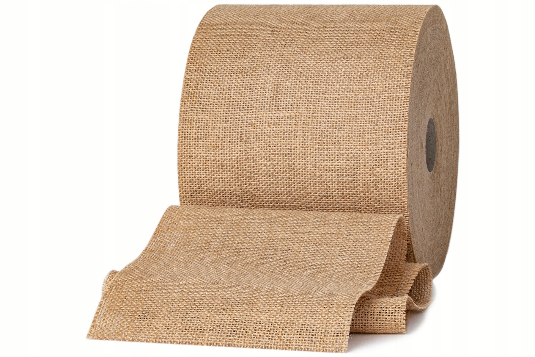 Běhoun Přírodní Jutová Tkanina 15 cm/50 m juta jutový materiál svatba svatební hostina