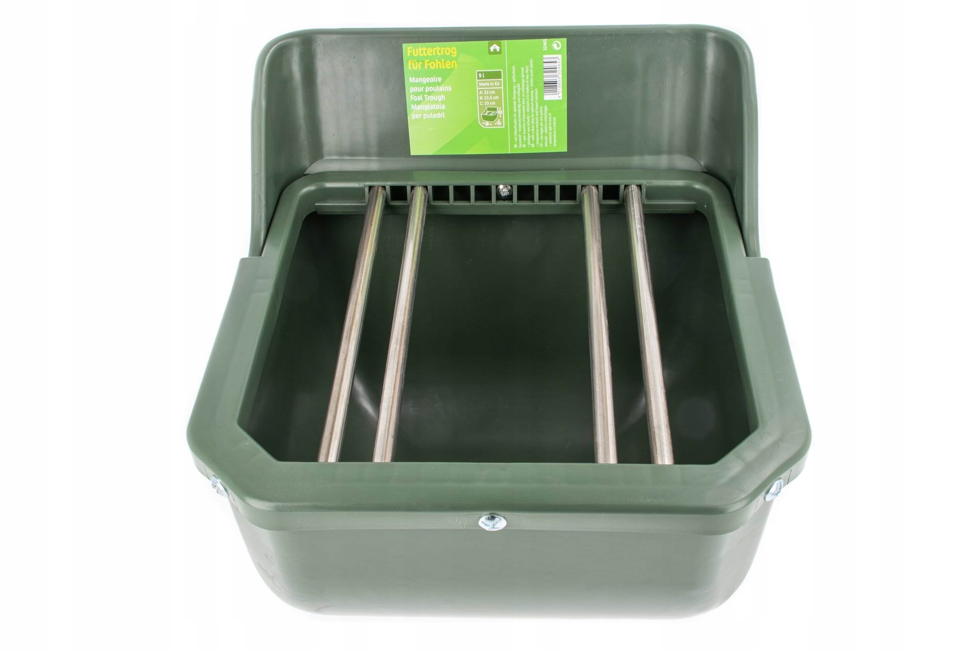 Krmítko Pro Hříbata S Tyčemi Olivové 9 L Kerbl