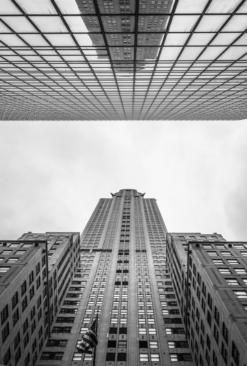 Plakát 68x101 cm Chrysler Building v New Yorku 11, Assaf Frank