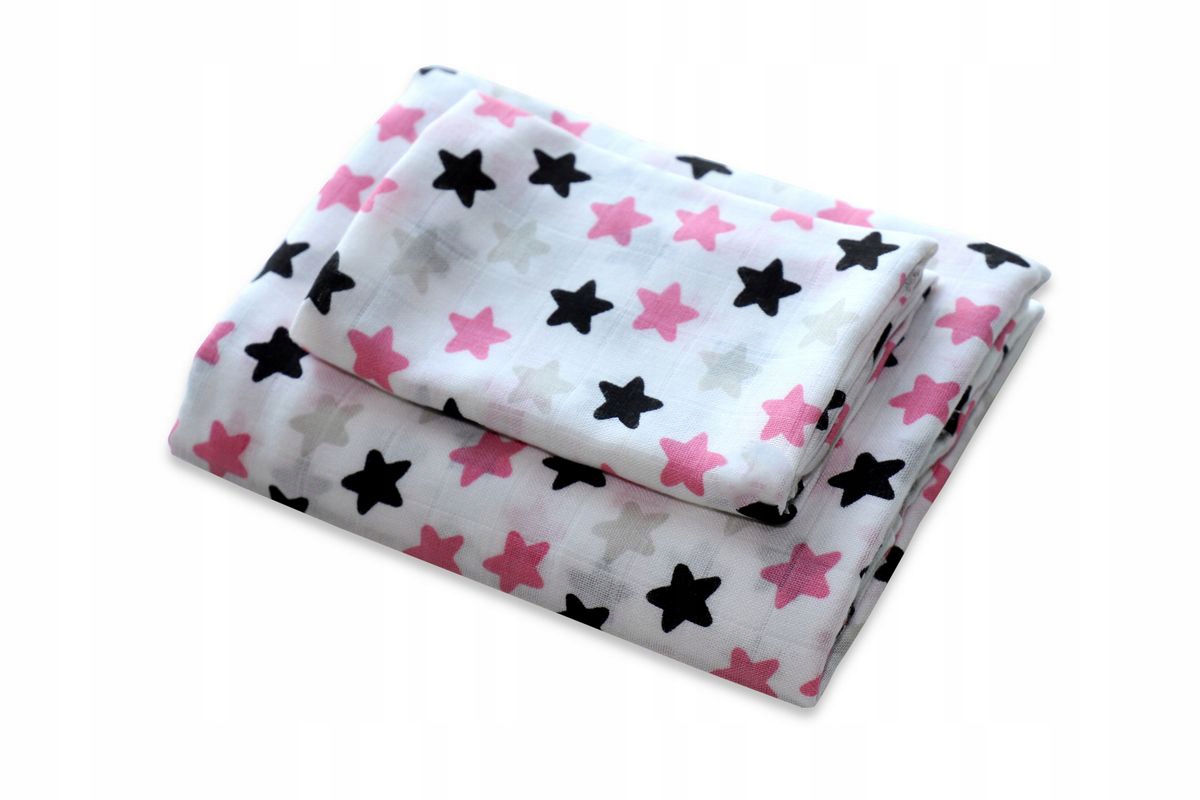 

Pielucha Bambusowa I Otulacz 120X120 I 60X60 Duet