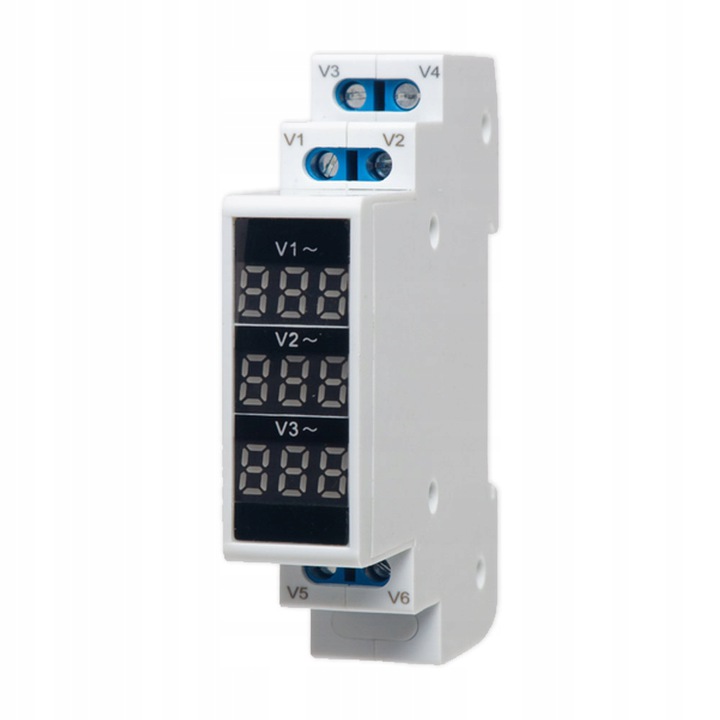 

Spamel Wskaźnik Napięcia 3F Cyfrowy 80-500V SPMV/3