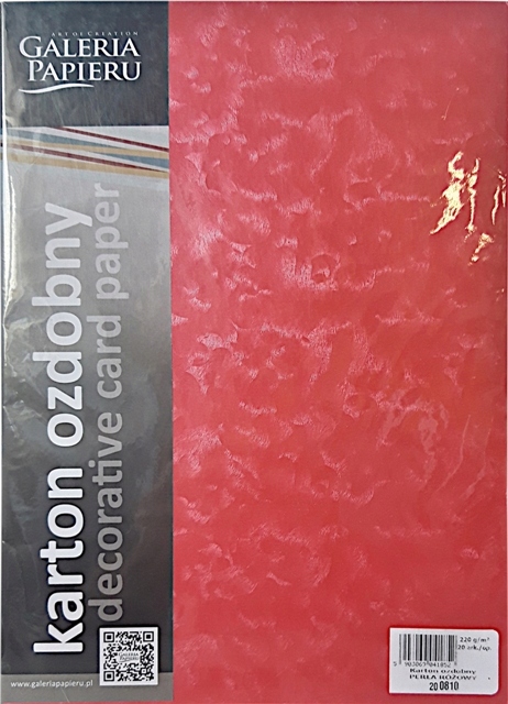 

Karton ozdobny Perła 220g Różowy 200810