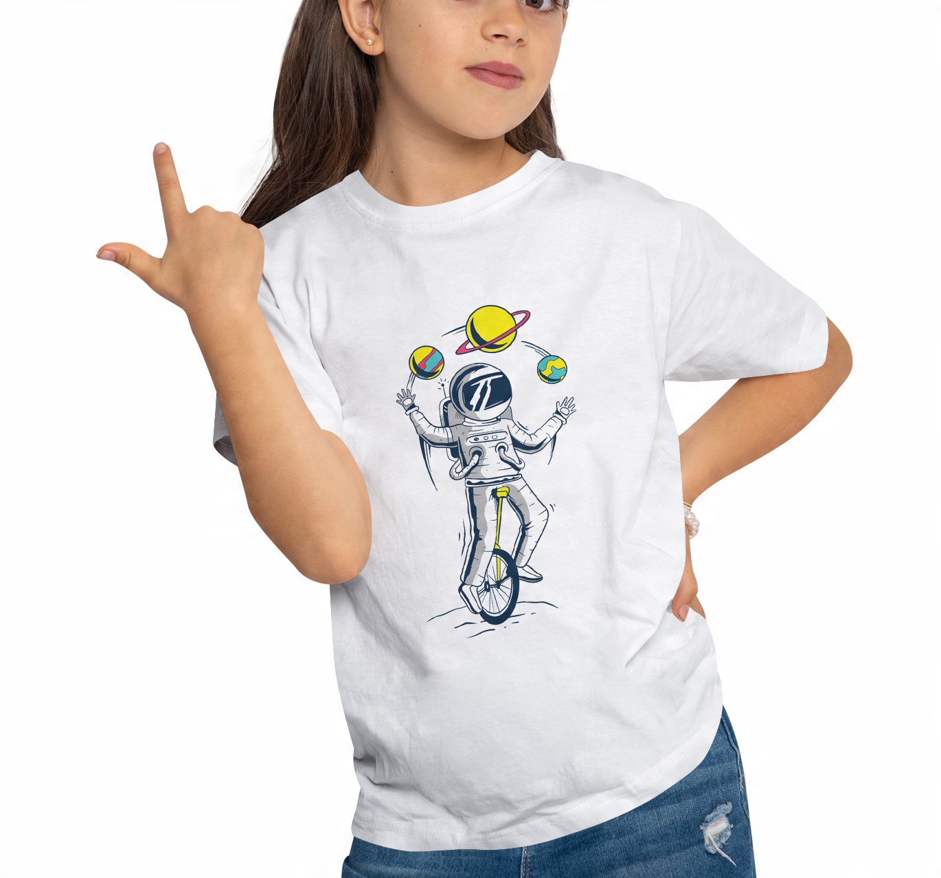 

Kosmos Astronauta Koszulka 140