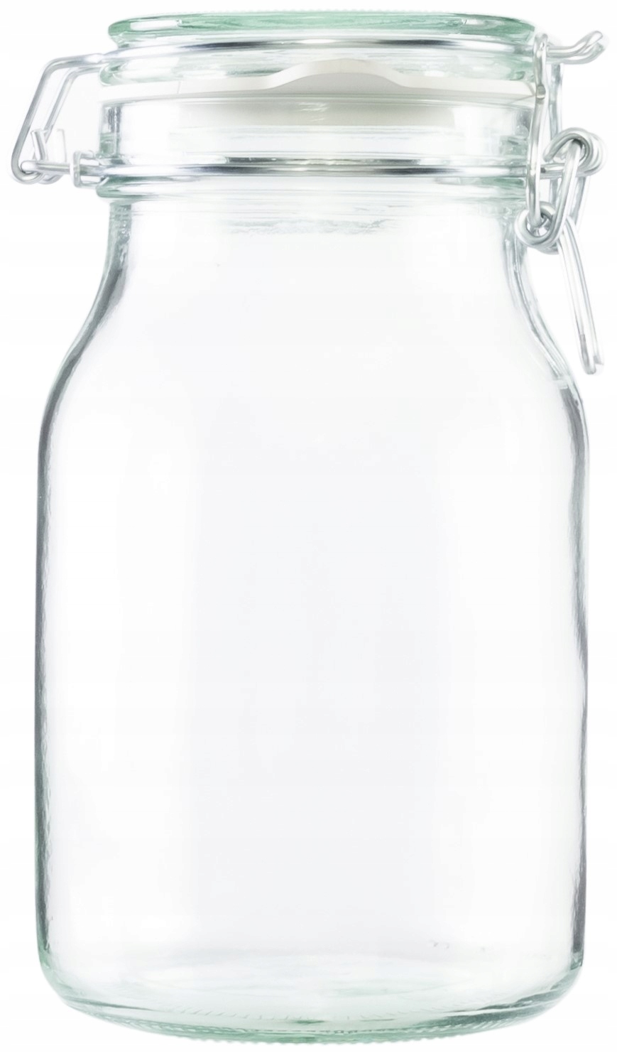 

Słój 1100 ml z klamrą zamknięcie hermetyczne