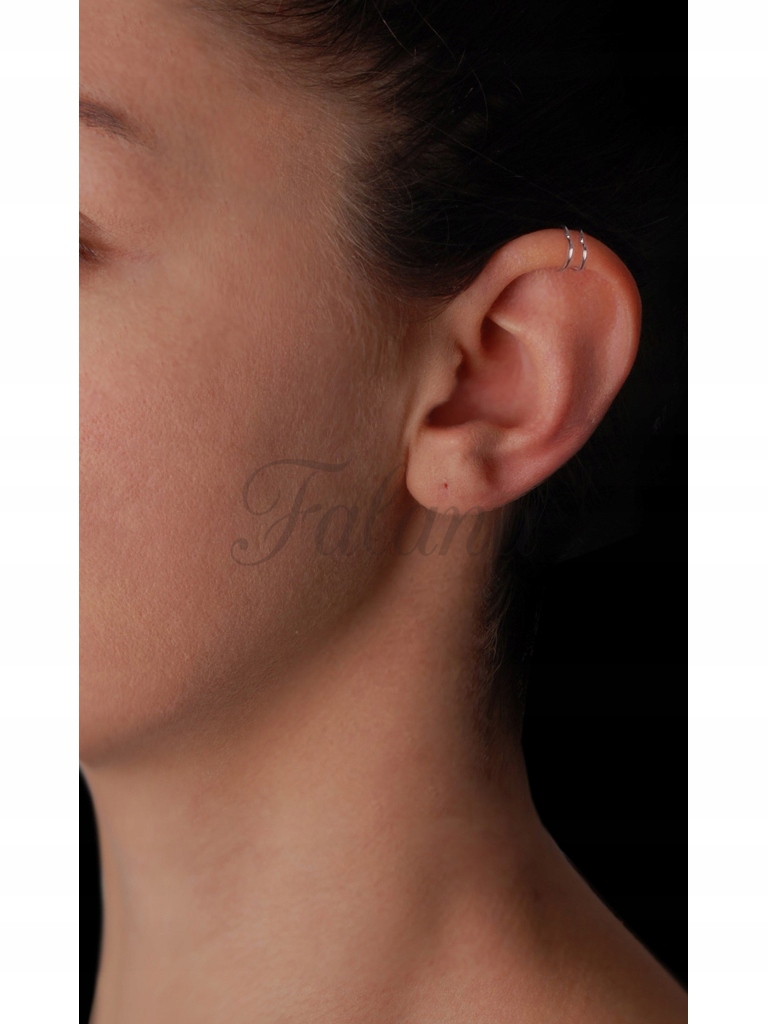 NAUSZNICA EAR CUFF SERCE SERDUSZKO HEART kn074 Marka Falana