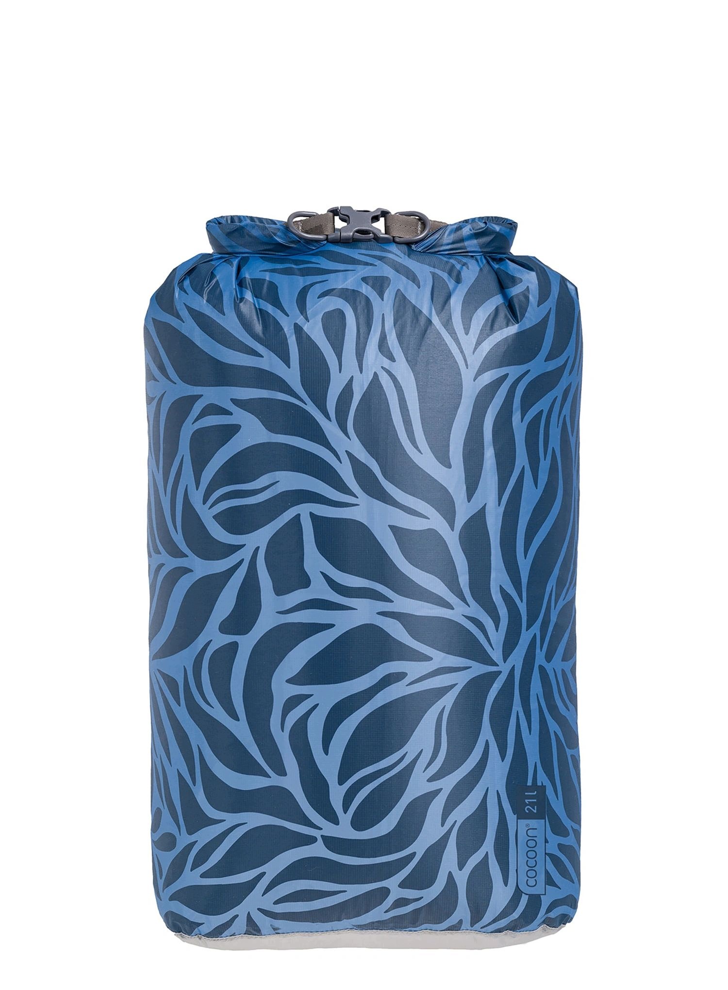 Vodotěsný vak Cocoon Drybag Hyperlight 21 L modré leaves