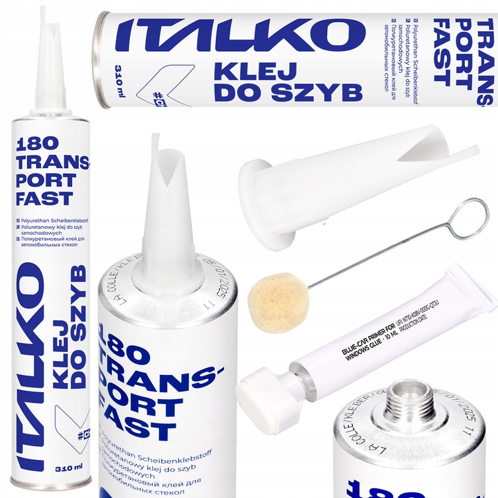 Klej Do Szyb Zestaw Naprawczy Do Montażu Wklejania Szyb Samochodowych 310ml