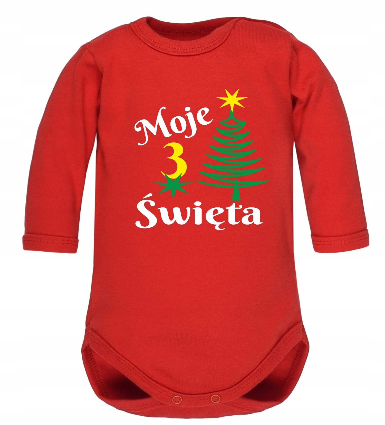 

Body świąteczne Moje trzecie Święta 3 gwiazdka- 98