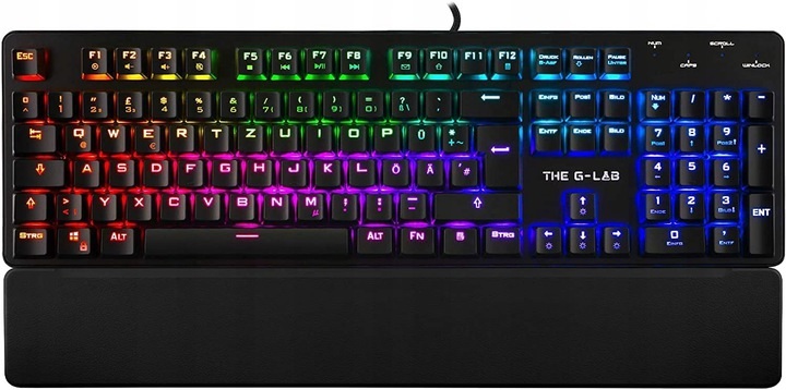 Clavier gamer THE G-LAB GLAB-COMBO-ZINC
