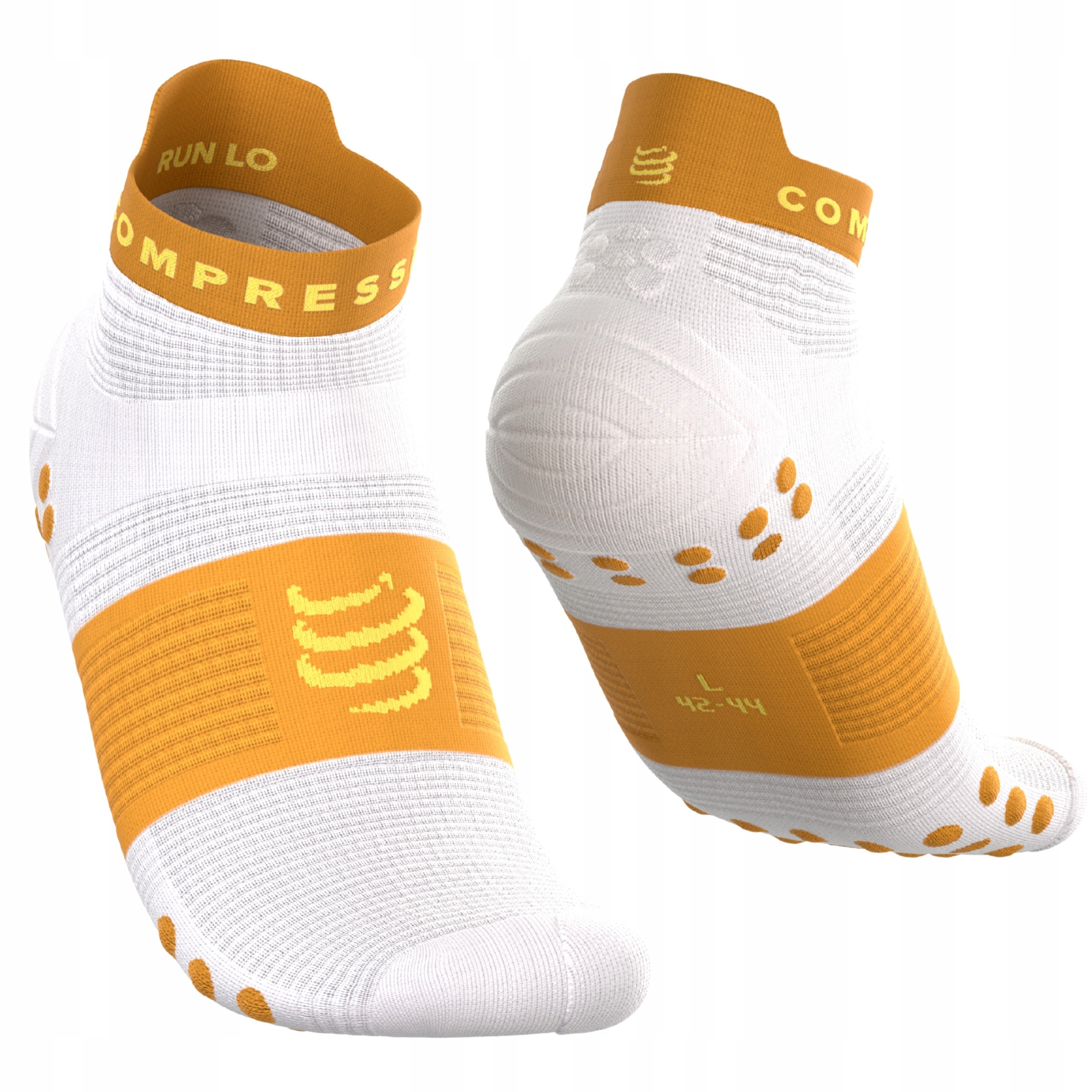 Skarpetki do Biegania 35-38 Compressport Proracing Socks V4 Run Pomarańcz