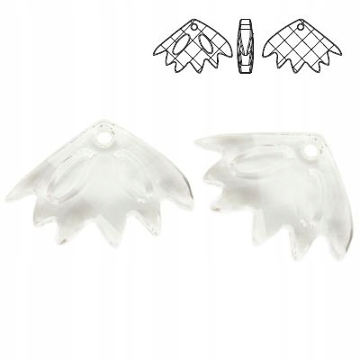 6901 MM 30 Swarovski Zinnia Crystal